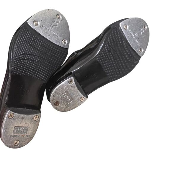 Bloch Black Tap Shoes 10w - Picture 5 of 7
